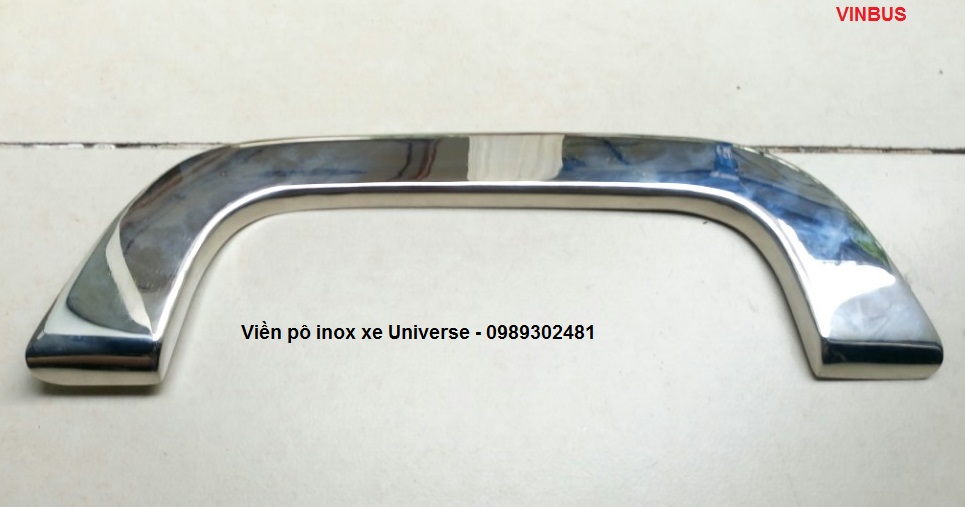 Viền cổ xả ống pô inox xe Universe