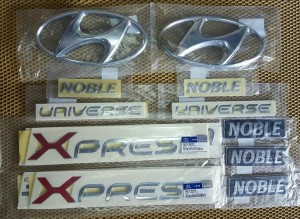 TEM CHỮ LOGO XE HYUNDAI UNIVERSE