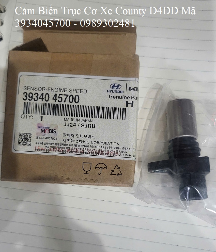 Cảm Biến Trục Cơ Xe County D4DD Mã 3934045700 - Chính Hãng Mobis giá tốt