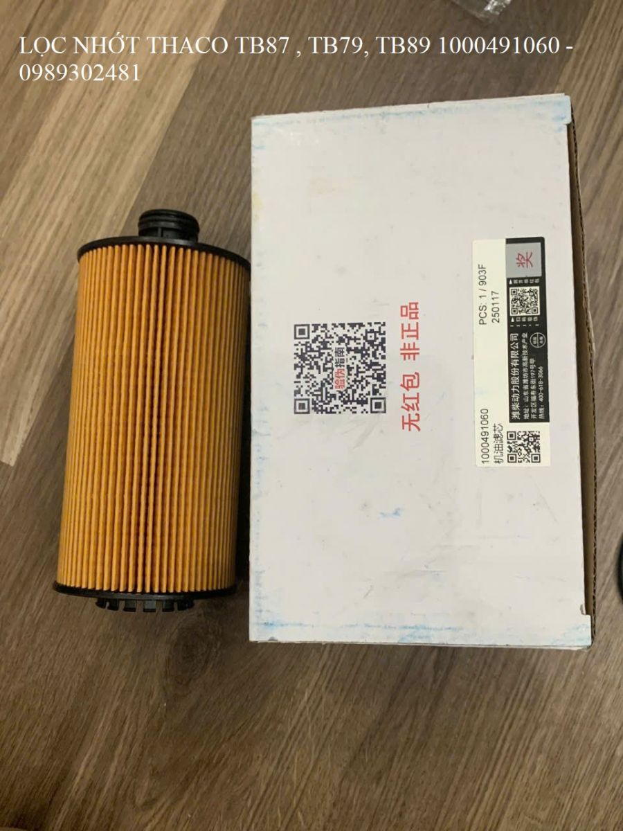 LỌC NHỚT THACO TB87 , TB79, TB89 1000491060
