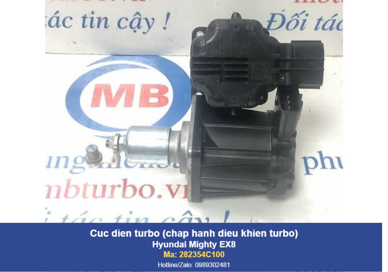 Cục điện turbo (bộ chấp hành điện tử điều khiển turbo) 282354C100 - Hyundai Mighty EX8