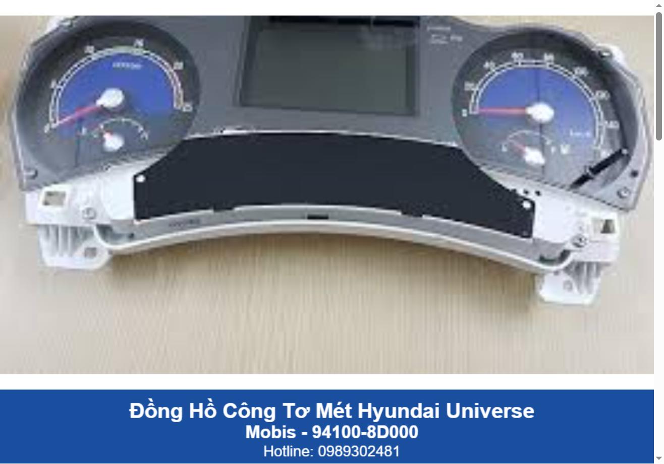 Đồng hồ công tơ mét xe Hyundai Universe chính hãng Mobis - 94100-8D000
