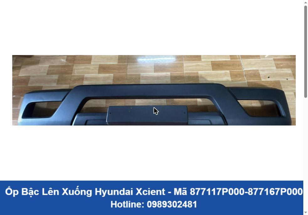 Ốp Bậc Lên Xuống Hyundai Xcient (877117P000-877167P000)