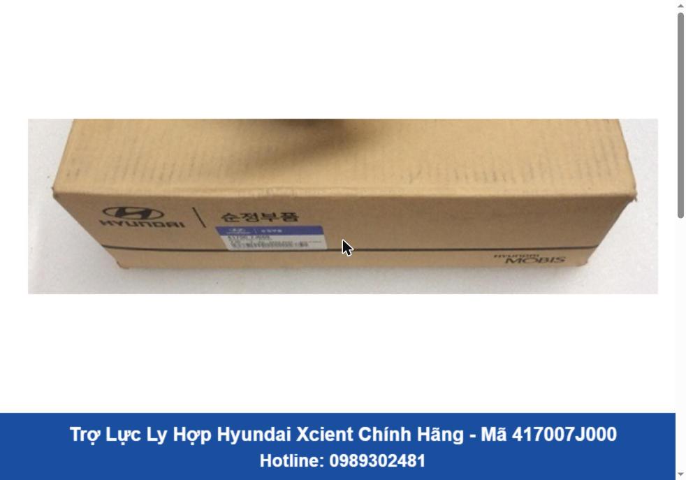 Trợ Lực Ly Hợp Hyundai Xcient Chính Hãng (417007J000)