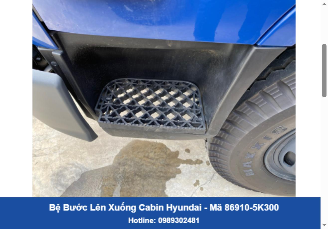 Bệ Bước Lên Xuống Cabin Xe Tải Hyundai (86910-5K300)