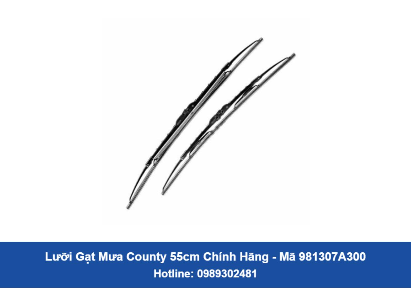 Lưỡi Gạt Mưa County 55cm Chính Hãng - 981307A300