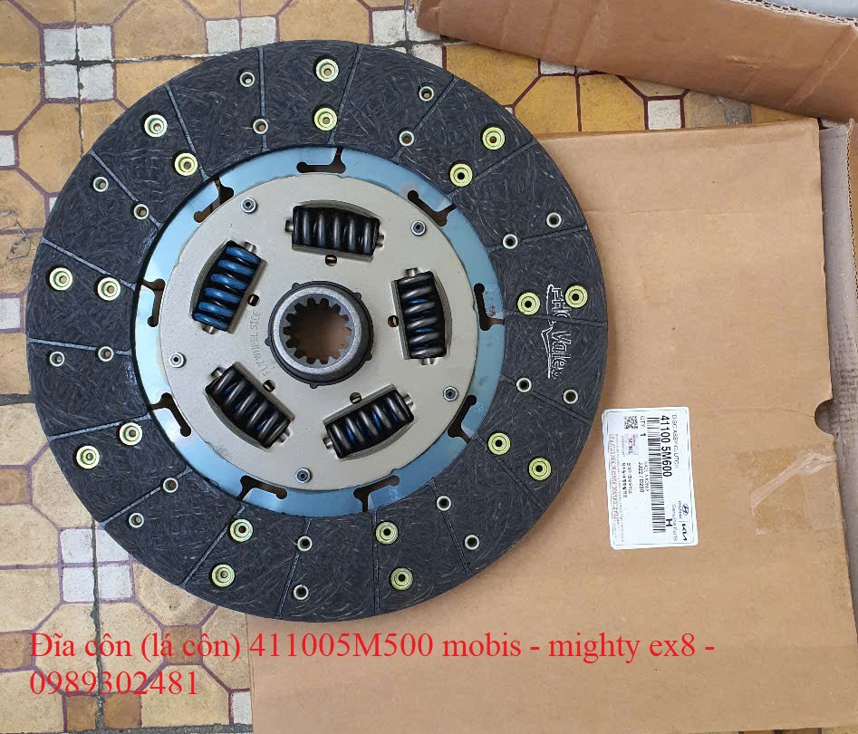 Đĩa côn (lá côn) 411005M500 - Hyundai Mighty EX8, EX8 GTL